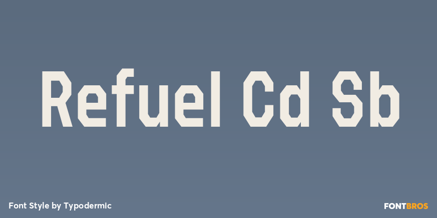 Refuel Cd Sb Font Poster #1