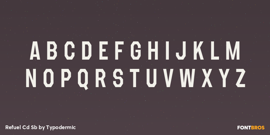 Refuel Cd Sb Font Poster #2