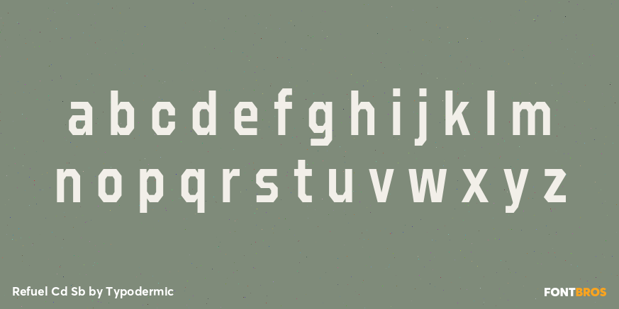 Refuel Cd Sb Font Poster #3