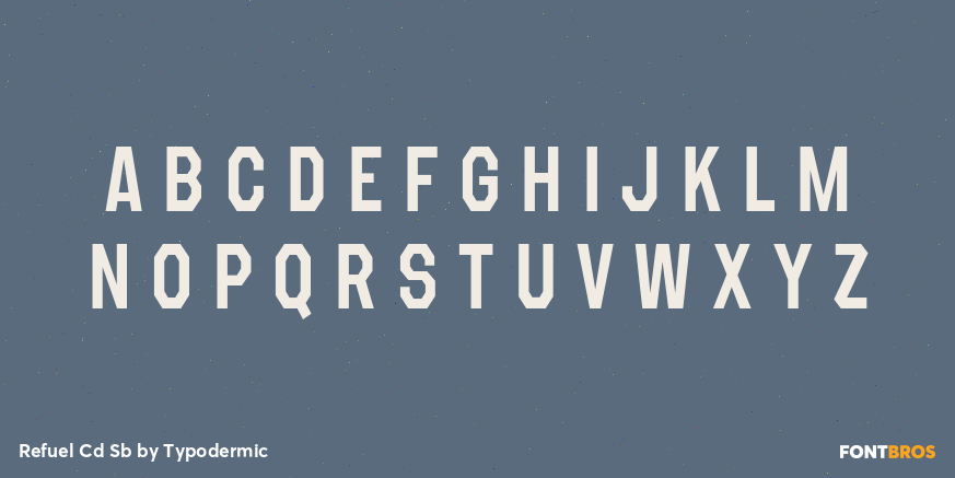 Refuel Cd Sb Font Poster #1