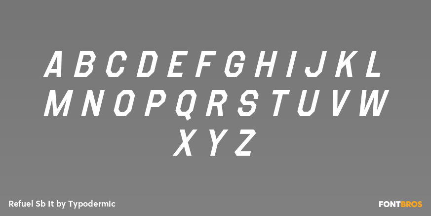 Refuel Sb It Font Poster #2