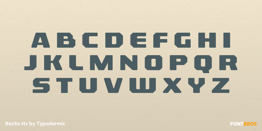 Rexlia Hv Font Poster #2