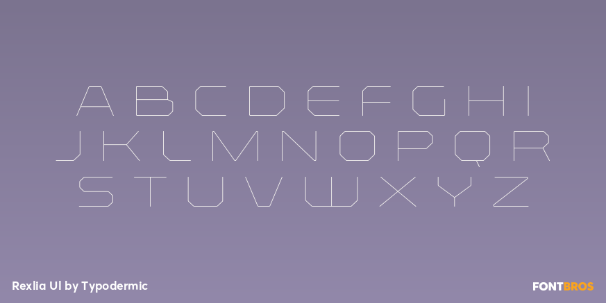 Rexlia Ul Font Poster #2