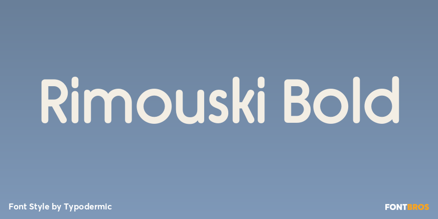 Rimouski Bold Poster