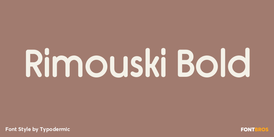 Rimouski Bold Poster