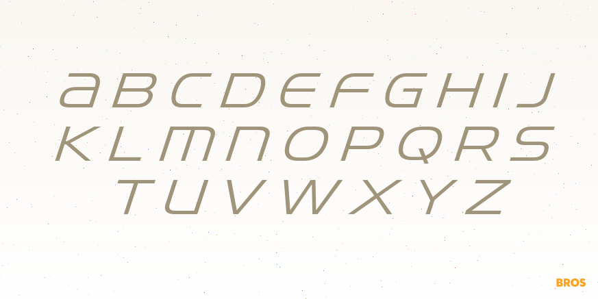 Snasm Lt It Font Poster #2