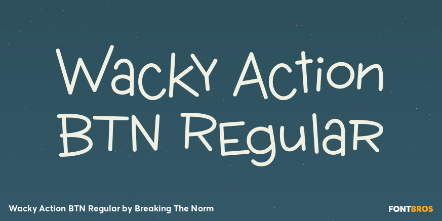 Wacky Action BTN Regular Poster