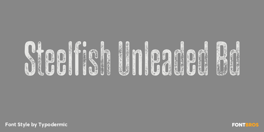 Steelfish Unleaded Bd Poster