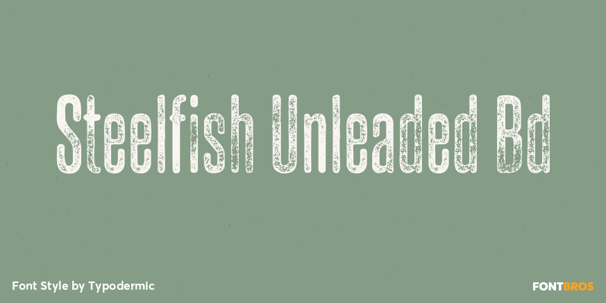 Steelfish Unleaded Bd Poster