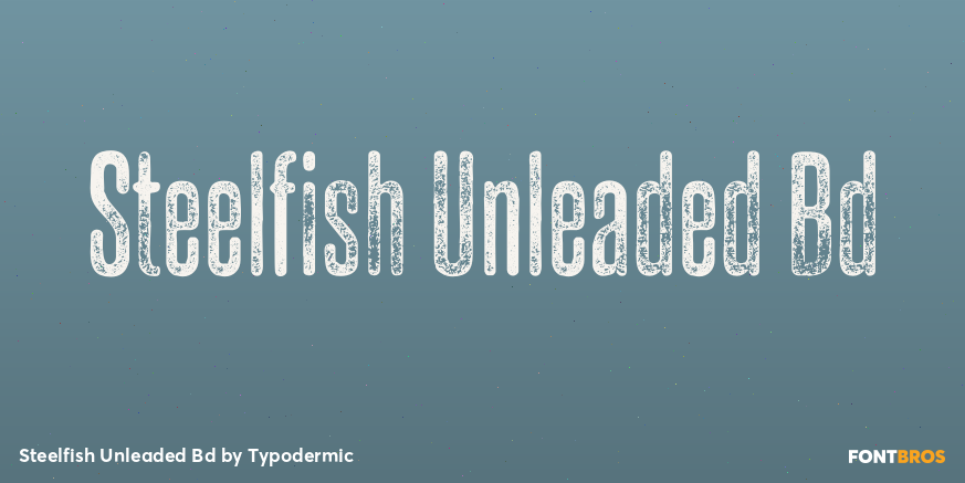 Steelfish Unleaded Bd Poster