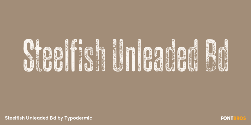 Steelfish Unleaded Bd Poster