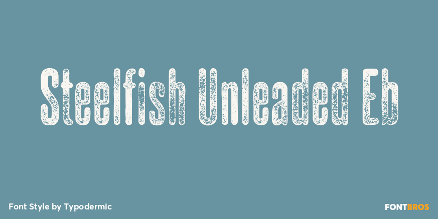 Steelfish Unleaded Eb Poster