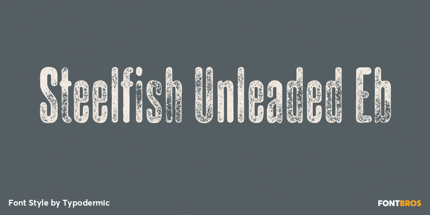 Steelfish Unleaded Eb Poster