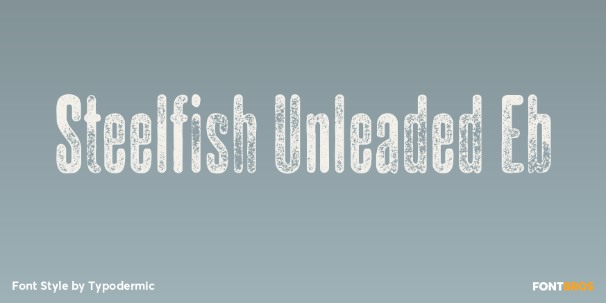 Steelfish Unleaded Eb Poster