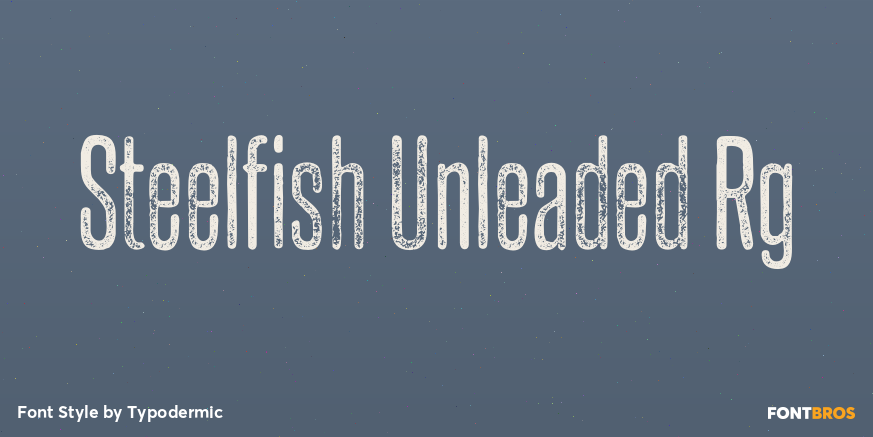 Steelfish Unleaded Rg Poster