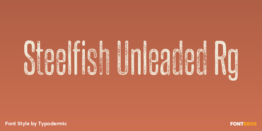 Steelfish Unleaded Rg Poster