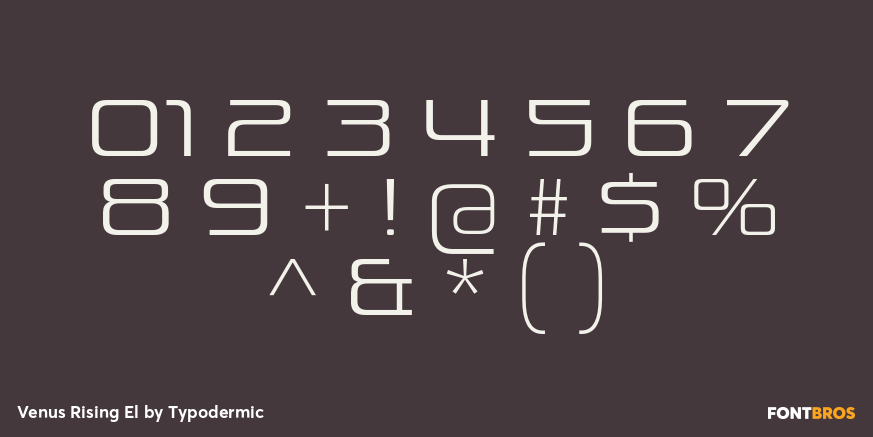 Venus Rising El Font Poster #1