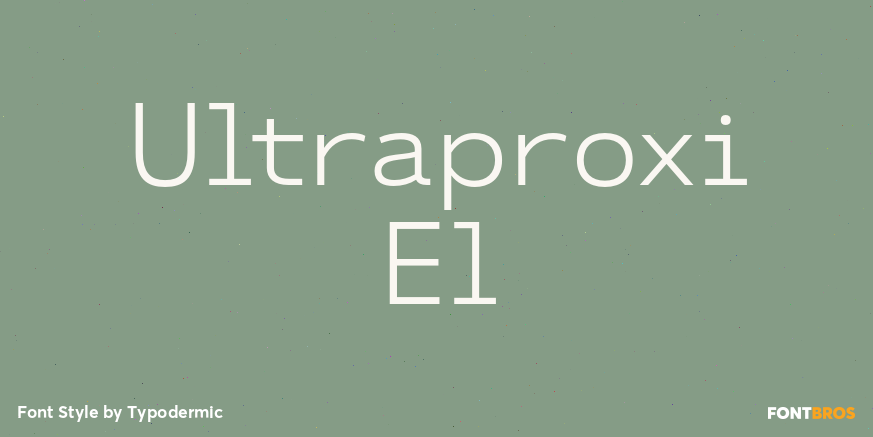 Ultraproxi El Font Poster #1