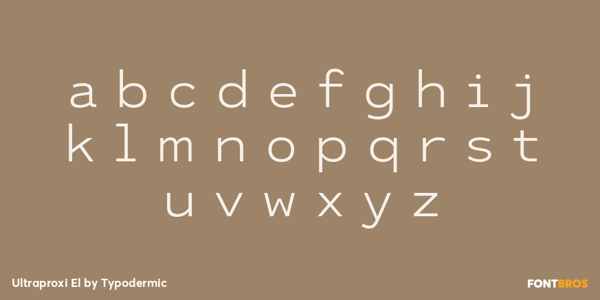 Ultraproxi El Font Poster #3