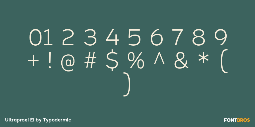 Ultraproxi El Font Poster #4