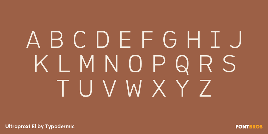 Ultraproxi El Font Poster #1