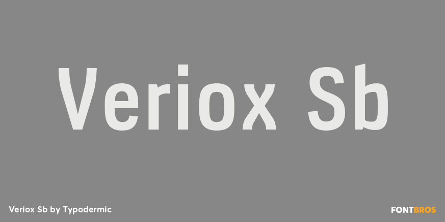 Veriox Sb Font Poster #1