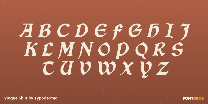 Vinque Sb It Font Poster #2