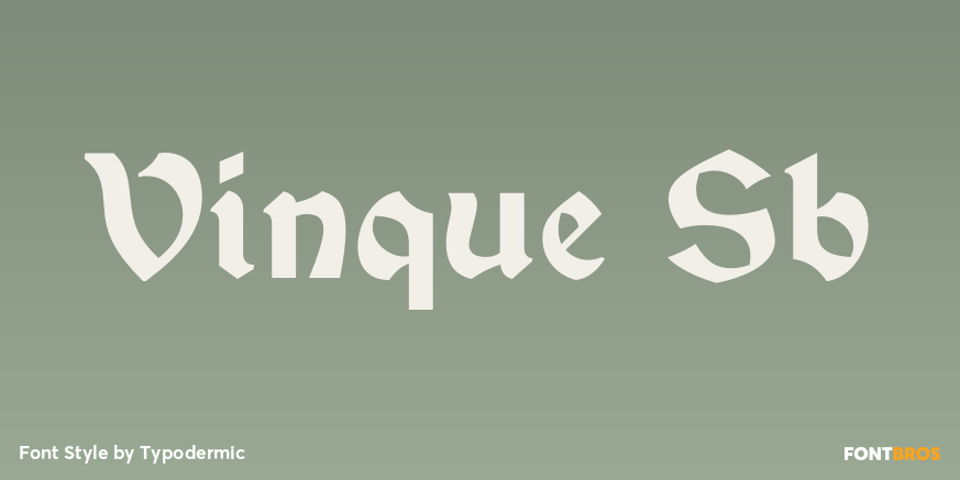 Vinque Sb Font Poster #1