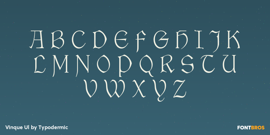 Vinque Ul Font Poster #2