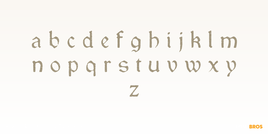 Vinque Antique Lt Font Poster #3