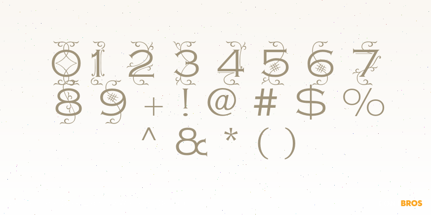 Copperplate Deco Light Font Poster #1