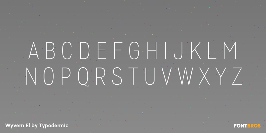 Wyvern El Font Poster #2