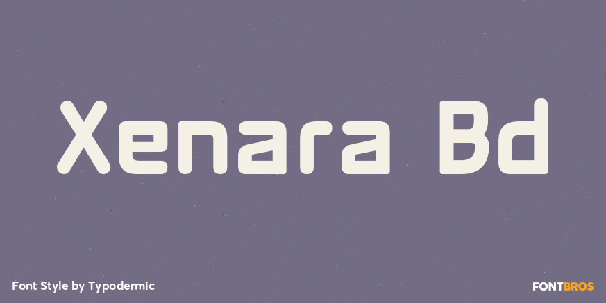 Xenara Bd Font Poster #1