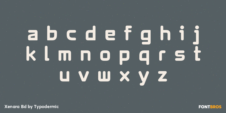 Xenara Bd Font Poster #1