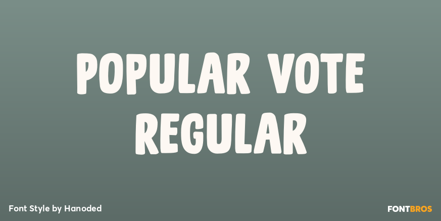 Popular Vote Regular Poster