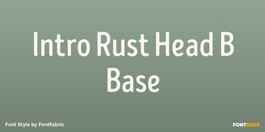 Intro Rust Head B Base Poster