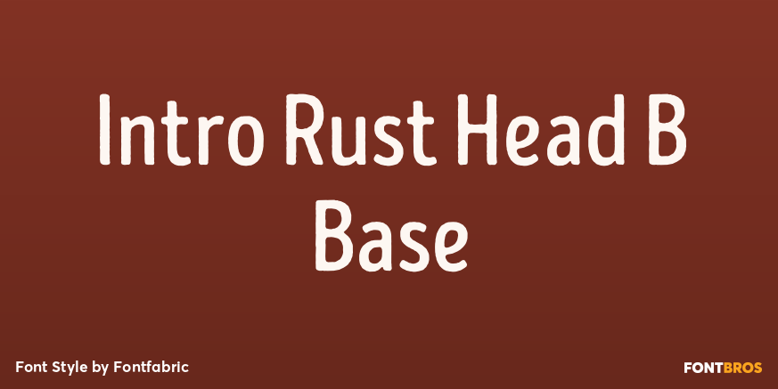 Intro Rust Head B Base Poster