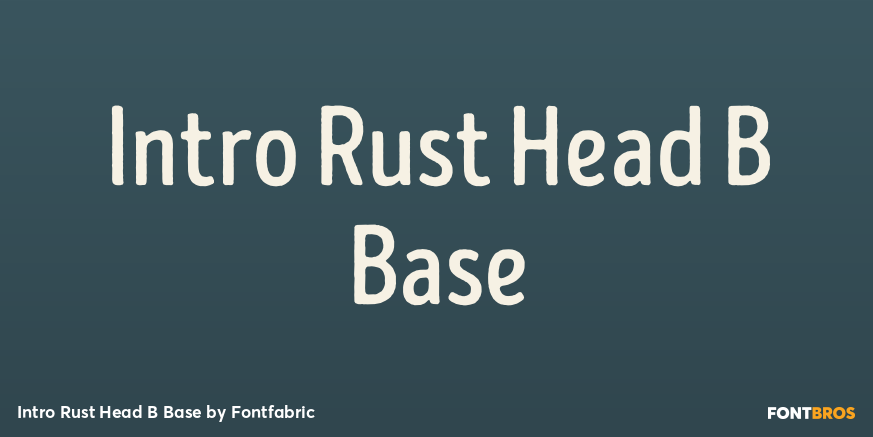 Intro Rust Head B Base Poster