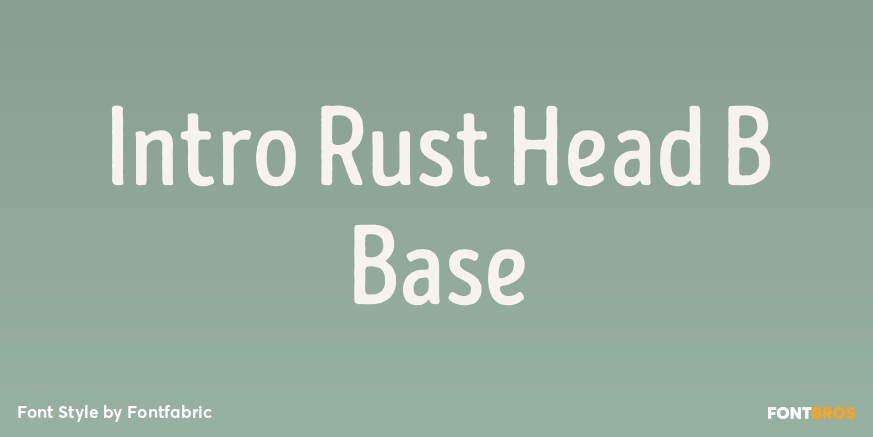 Intro Rust Head B Base Poster