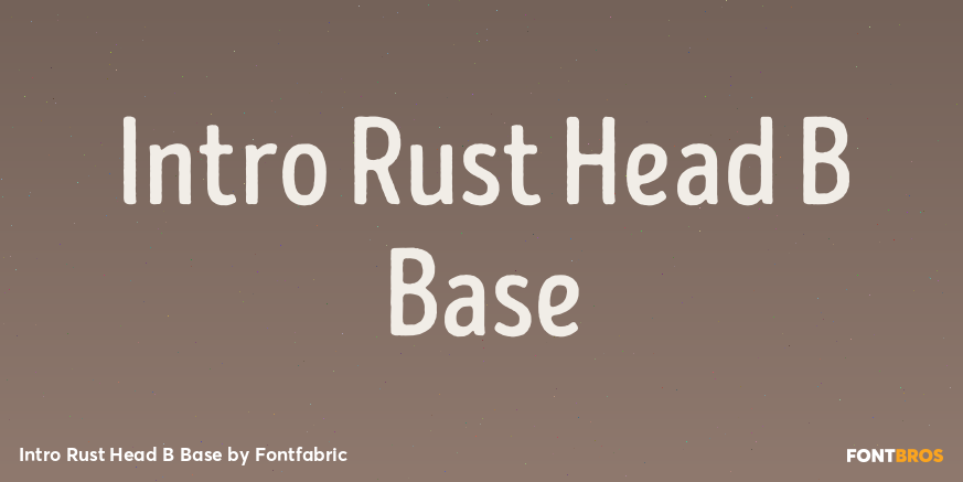 Intro Rust Head B Base Poster