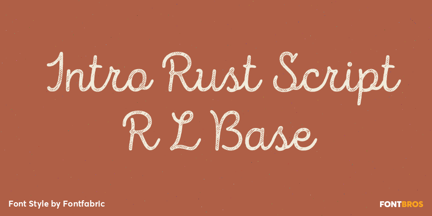 Intro Rust Script R L Base Poster