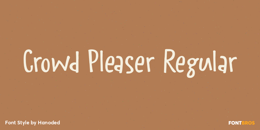 Crowd Pleaser Regular Poster