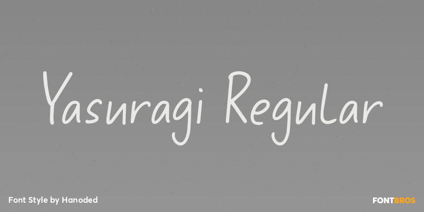 Yasuragi Regular Poster