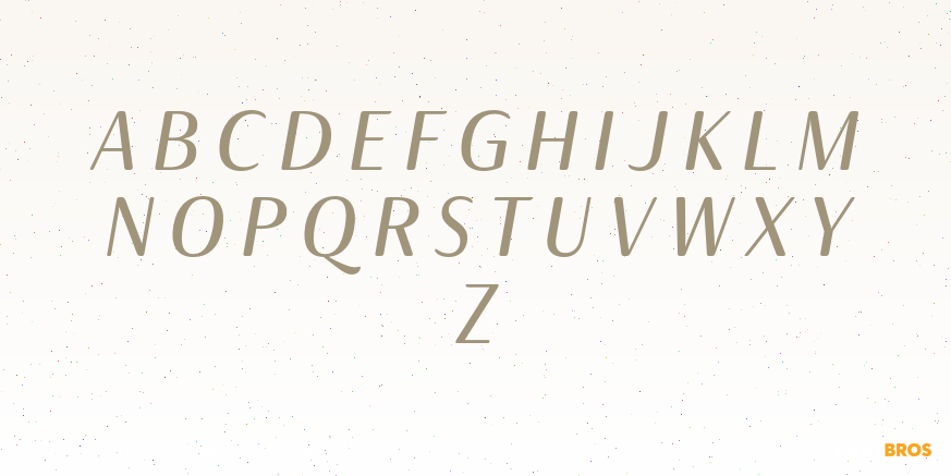 Ainslie Contrast Condensed Demi Italic Font Poster #2