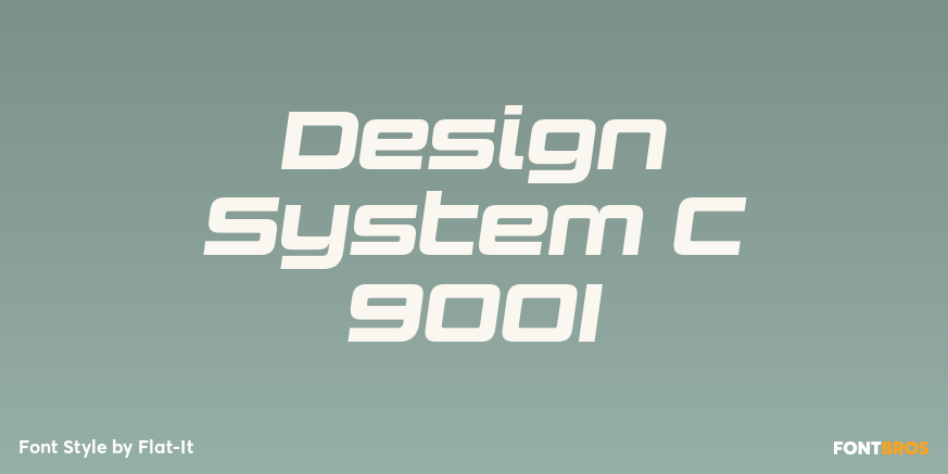 Design System C 900I Poster