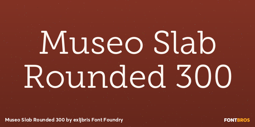 Museo Slab Rounded 300 Poster