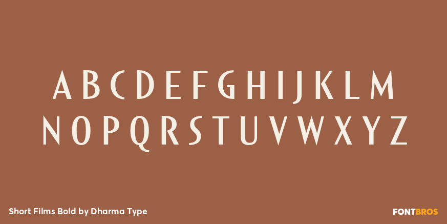 Short Films Bold Font Poster #2