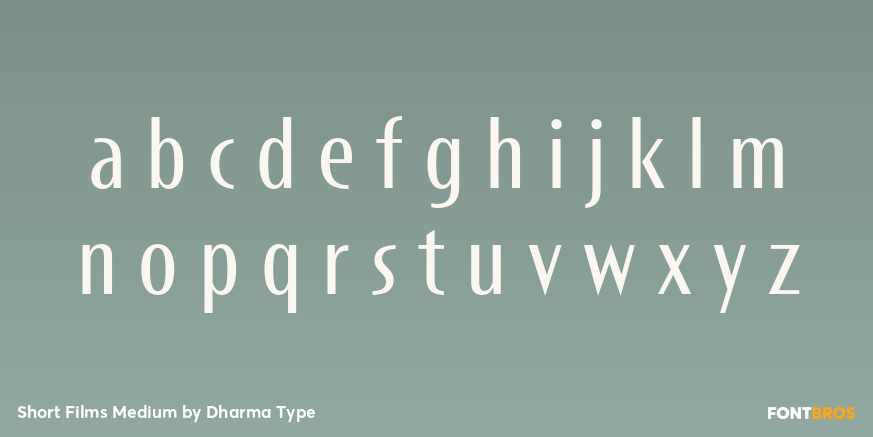 Short Films Medium Font Poster #3