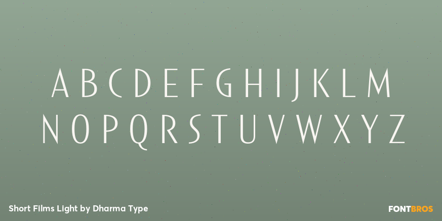 Short Films Light Font Poster #2