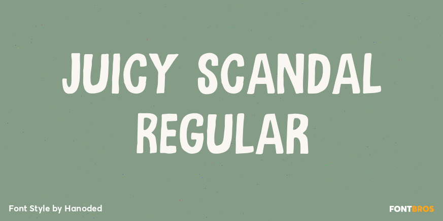 Juicy Scandal Regular Poster